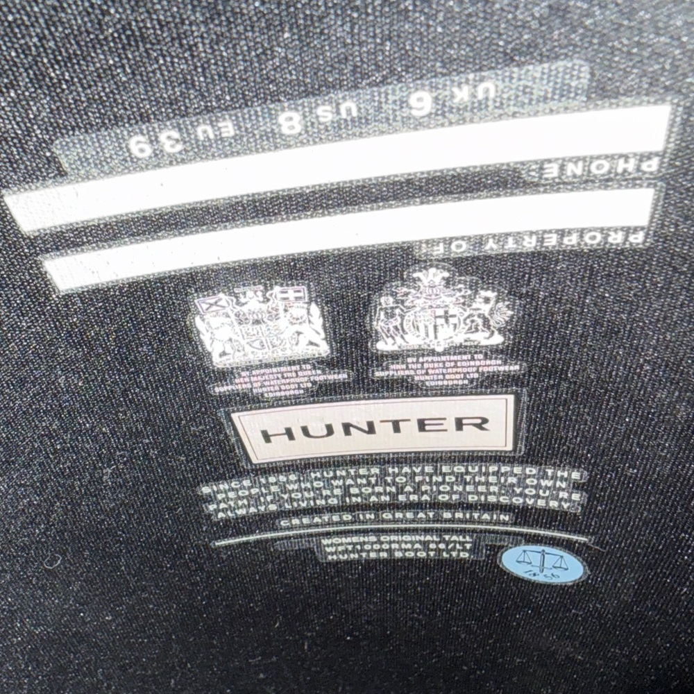 Hunter Original Tall Women's Rain Boots - Picture 6 of 6